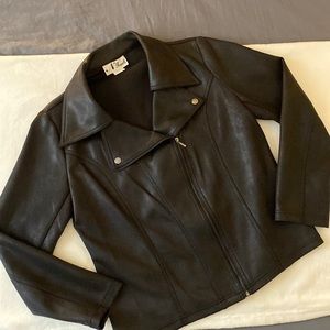 N Touch stretchy moto style jacket